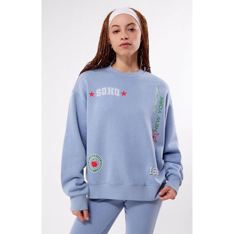 PacSun Women's Soho Crew Neck Sweatshirt T-Shirts, Hoodie | WearSparks.com