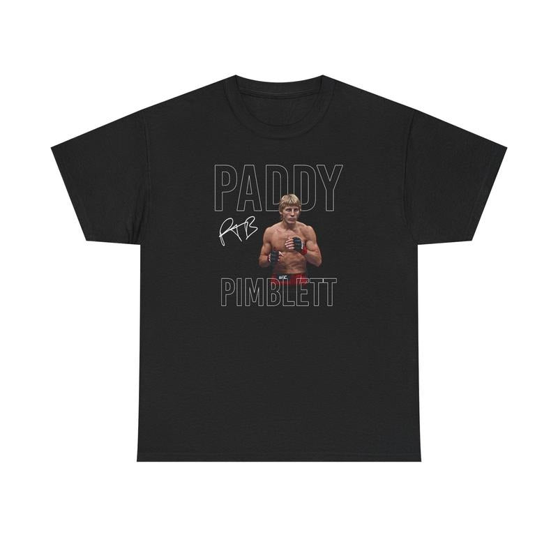 Paddy Pimblett Black Graphic T-Shirt Hoodie, Sweatshirt | WearSparks.com