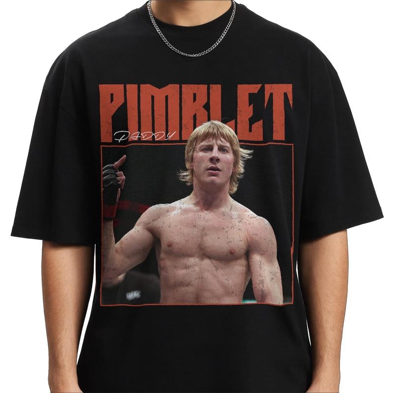 Paddy Pimblett Shirt Fighter Champions United Kingdom Boxing Jiu Jitsu Vintage 90s Retro T-Shirt Fans Tee Sweatshirt...