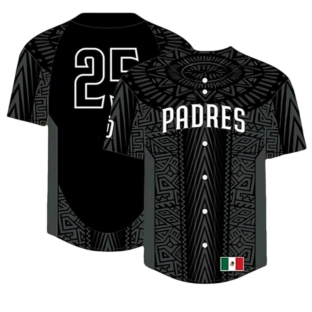 Padres Mexican Heritage Celebration Jersey 2025 Giveaway - Grishko.com T-Shirts, Hoodie, Sweatshirt (Image 2)
