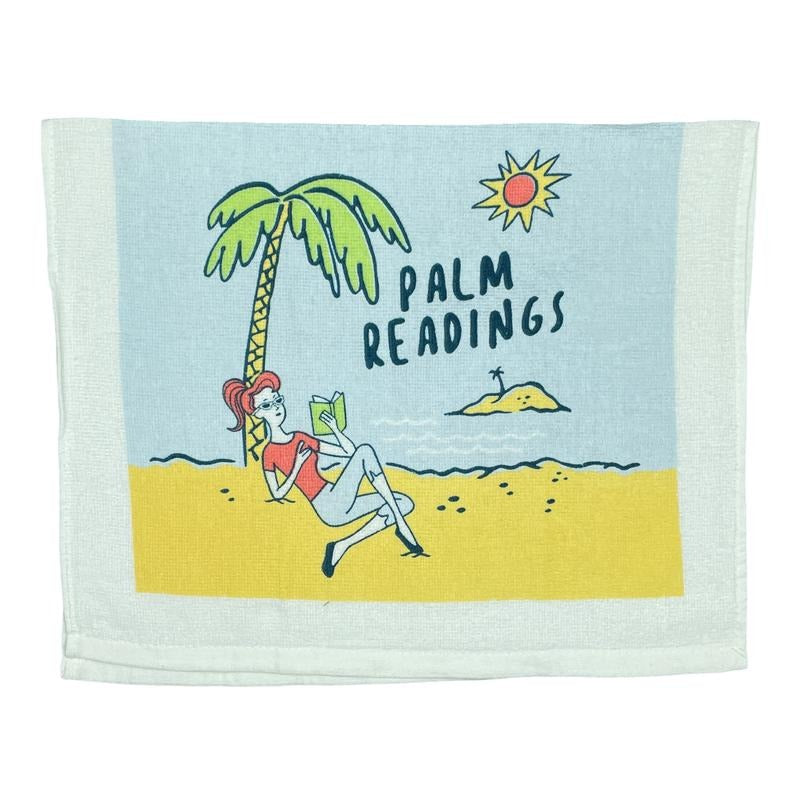 Palm Readings Funny Relaxing Beach Tea Towel Funny Dish Towels Soft Adsorbent Tea Towel T-Shirts, Hoodie, Sweatshirt