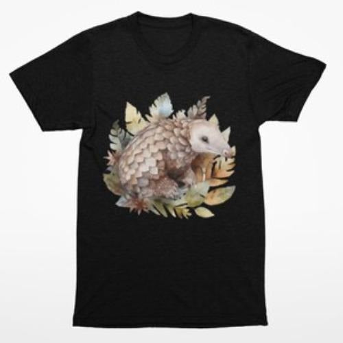 Pangolin T-Shirt, African animal Tee, cute animal T shirt, Animal Lover Graphic T Shirt, pangolin tee, Pangolin lover...