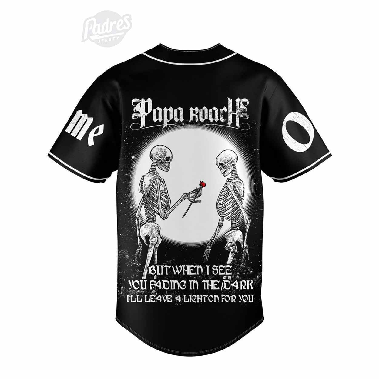 Papa Roach Band Personalized Baseball Jersey - Padres Jersey Oasis: Elevate Your Baseball Style Game T-Shirts,... (Image 3)
