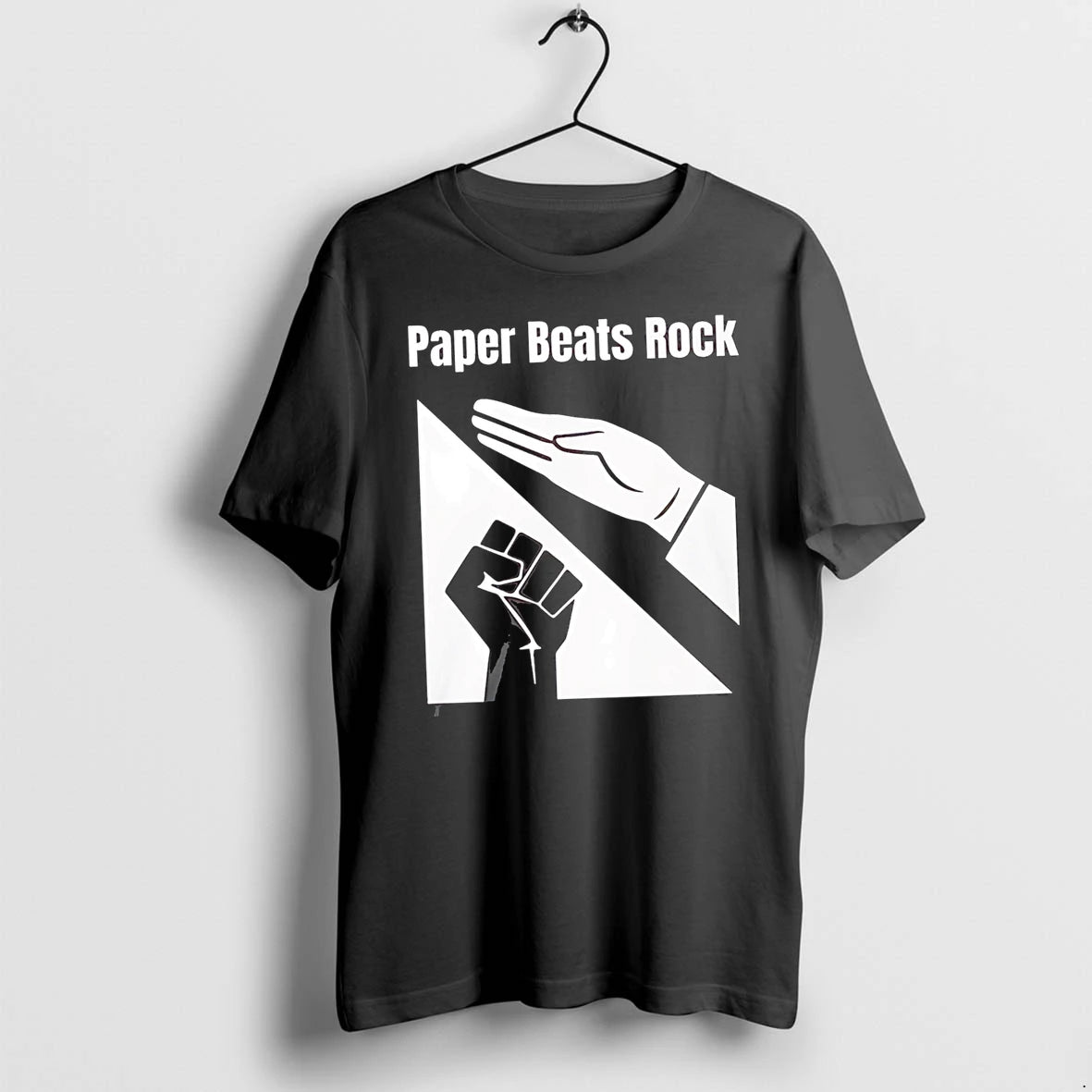 Paper Beats Rock Hand Tshirts Sweater