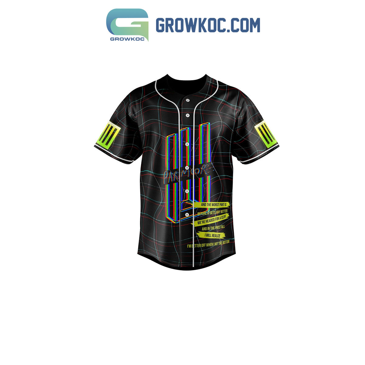 Paramore And The Worst Part Is Before It Gets Any Better Baseball Jersey