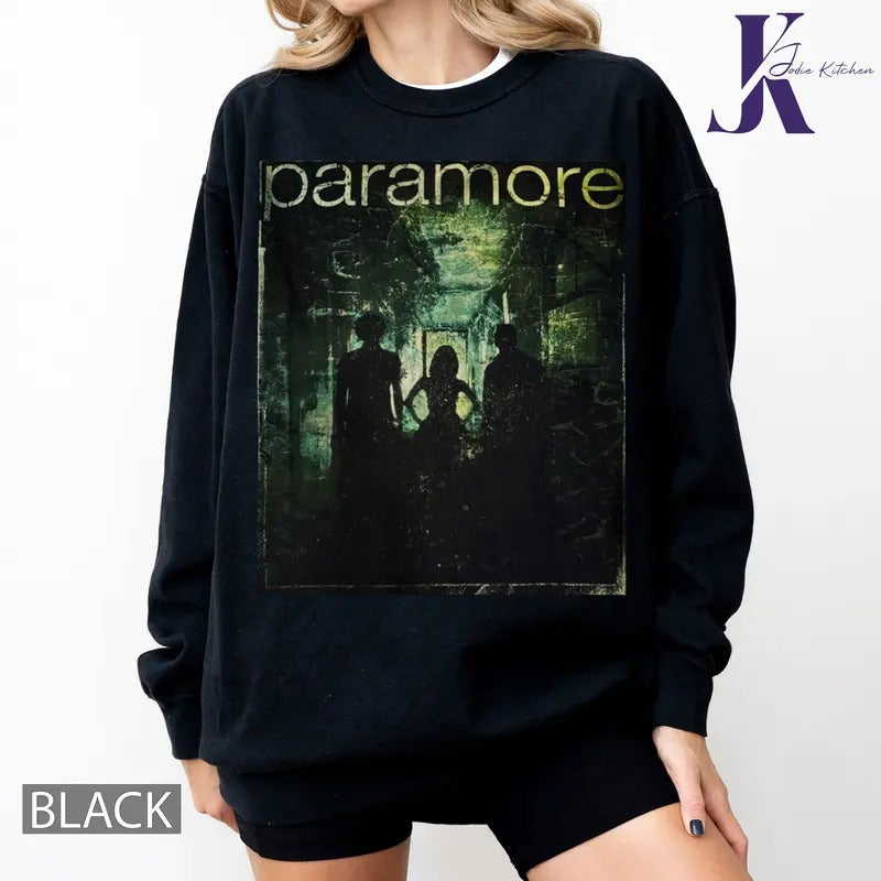 Paramore Monster Band Concert Tour Shirt, Black Women Teen Medium1846, Comfort Colors Shirt Hoodie, Sweatshirt