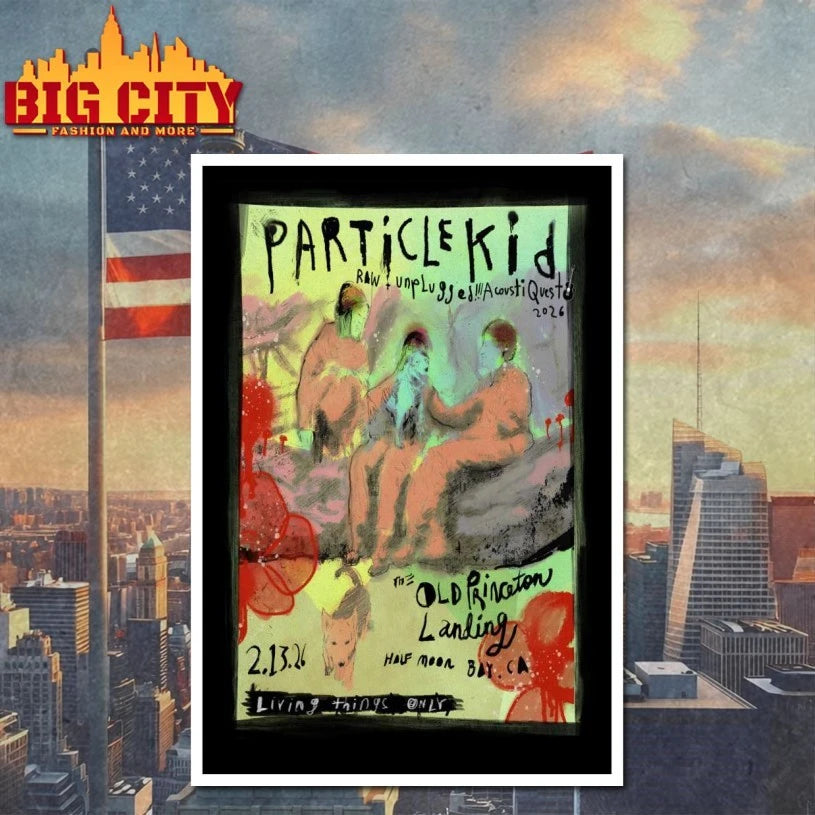 Particle Kid 2.13.2026 Half Moon Bay CA Poster shirt