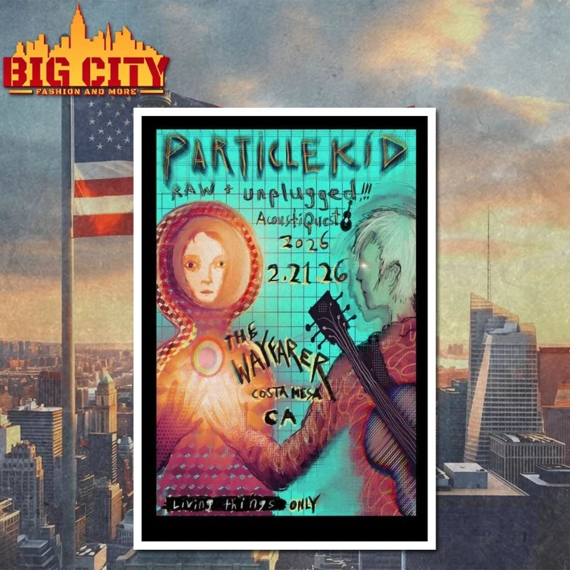 Particle Kid Event Costa Mesa CA On Feb 21 2026 Poster shirt