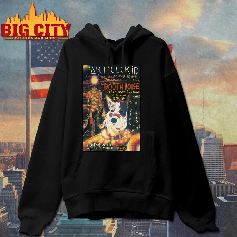 Particle Kid Feb 20 2026 Booth House In 29 Palms CA Poster shirt