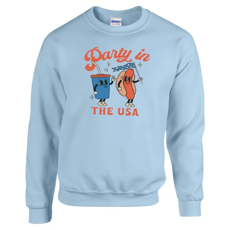 Party In The USA Sweatshirt T-Shirts, Hoodie | WearSparks.com