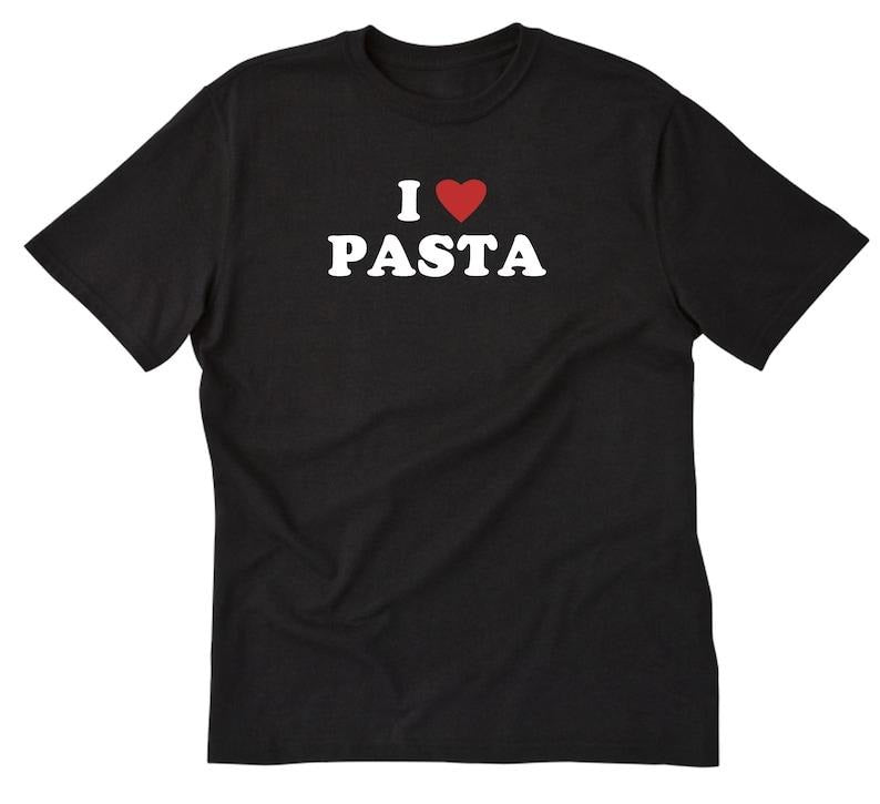 Pasta Shirt, I Love Pasta T-shirt, I Heart Pasta Shirt, Pasta T-shirt, Pasta Lover Gift Hoodie, T-shirt and sweater...