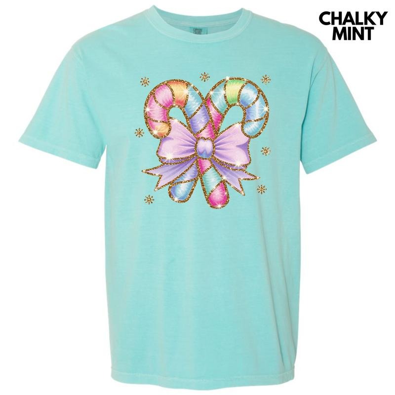 Pastel Candy Canes Comfort Colors T-Shirt 'NLB' Hoodie, Sweatshirt | WearSparks.com