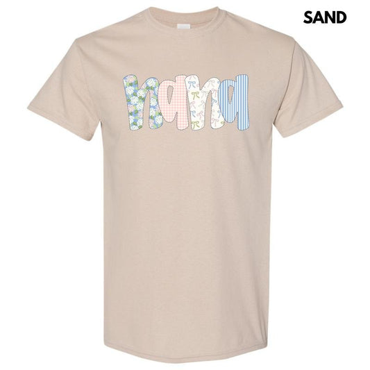 Pastel Nana Gildan Short Sleeve T-Shirt 'NLB' Hoodie, Sweatshirt | WearSparks.com