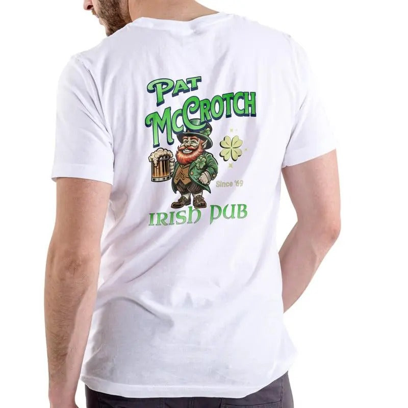 Pat McCrotch Irish Pub T Shirt, Unisex Cotton, cuteshirts, cute shirts Hoodie, Sweatshirt | WearSparks.com