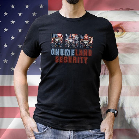 Patriotic 4th Of July Summer Tshirt Independence Day Memorial Day Shirt Gift For Patriot Military Funny Biker Gnome Shirt...