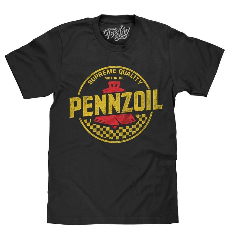 Pennzoil Logo T-Shirt - Black Hoodie, Sweatshirt | WearSparks.com