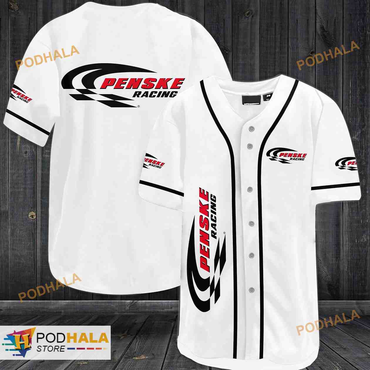 Penske Racing 3D Baseball Jersey