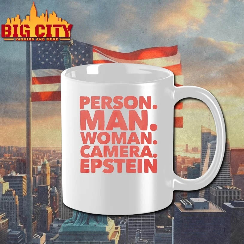 Person Man Woman Camera Epstein Shirt