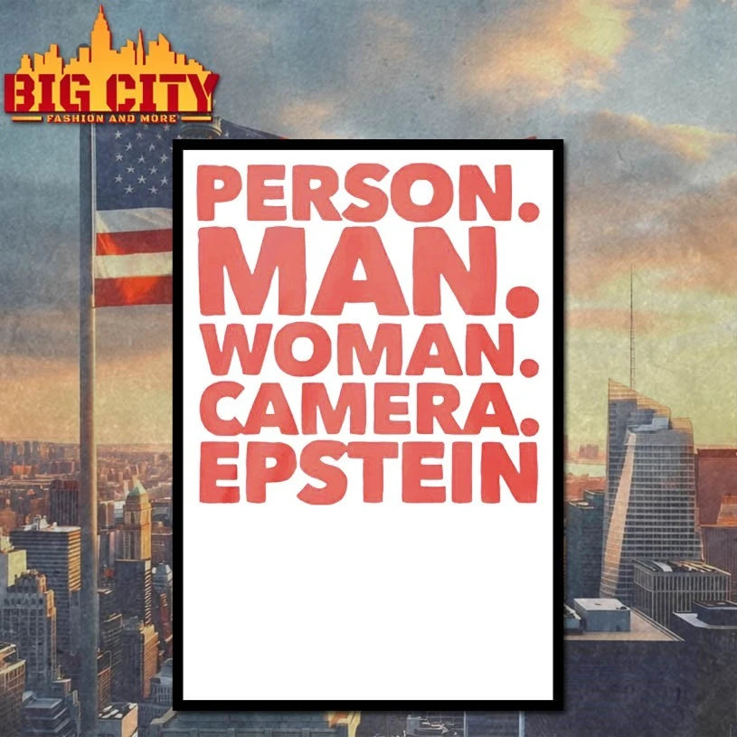 Person Man Woman Camera Epstein Shirt