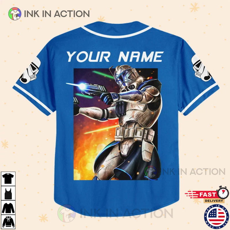 Personalize Starwar Baseball Jersey