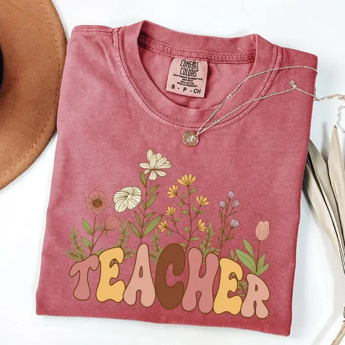 Personalize Teacher Last Name Shirt, Teacher Appreciation Gift, Teacher Mrs Shirt, Back To School, Team Teacher Shirt,...