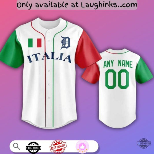 Personalized 2025 Boston Red Sox Italian Italy Baseball Jersey Shirt June 2025