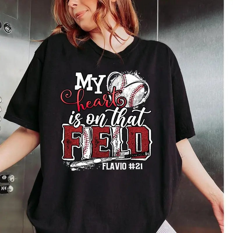 Personalized Baseball Mom Shirt, Baseball Mom, Game Day Shirt, Gift for Mom, Spo Hoodie, Sweatshirt | WearSparks.com