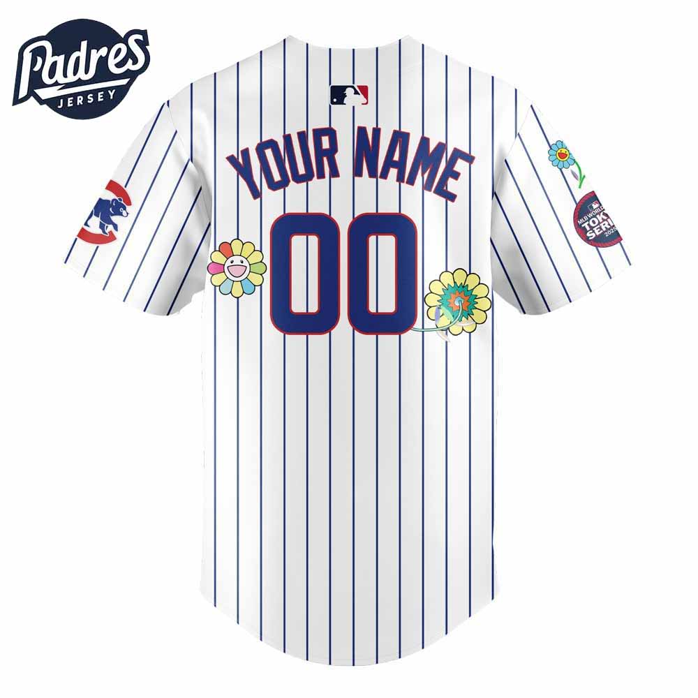 Personalized Chicago Cubs Takashi Murakami Baseball Jersey - Padres Jersey Oasis: Elevate Your Baseball Style... (Image 2)