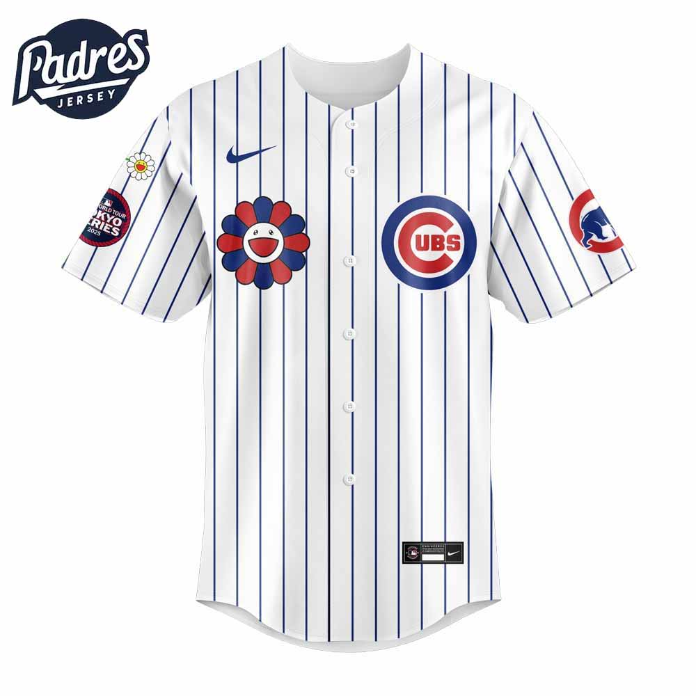 Personalized Chicago Cubs Takashi Murakami Baseball Jersey - Padres Jersey Oasis: Elevate Your Baseball Style... (Image 3)
