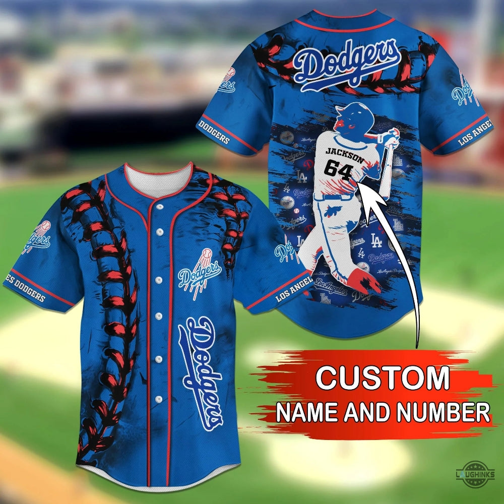Personalized Los Angeles Dodgers Player Name And Number Baseball Jersey Shirts Dodgers 2024 All Over Printed Uniform Shirts Mlb Shop Gift For Shohei Ohtani Fans