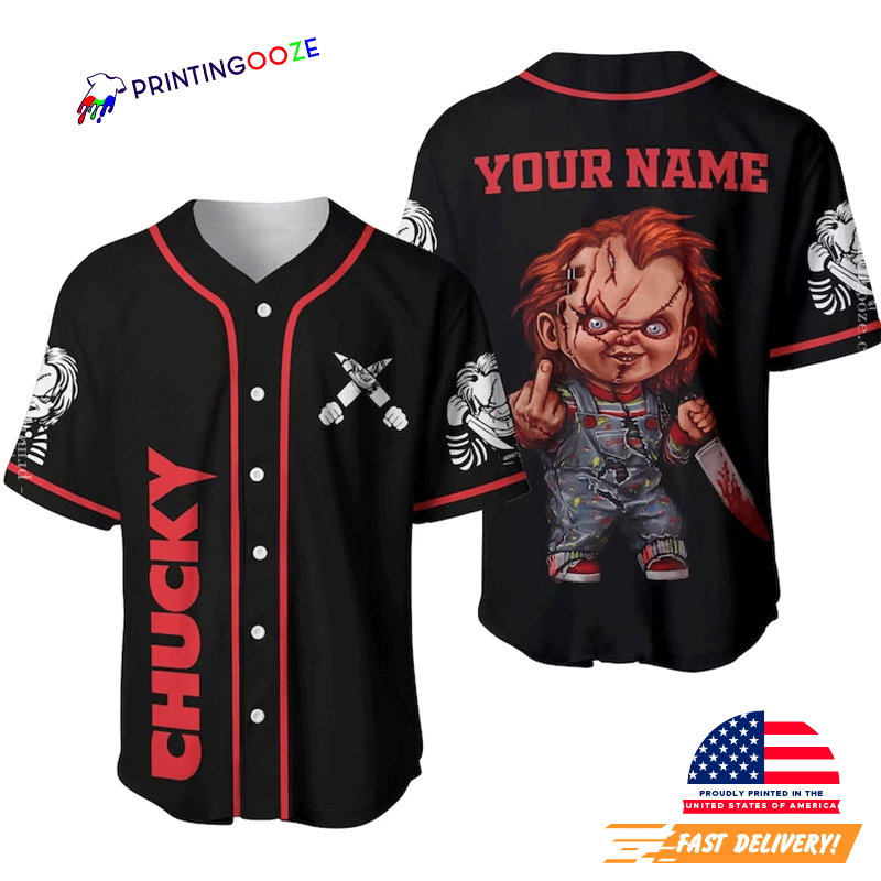 Personalized Name Original Chucky Baseball Jersey