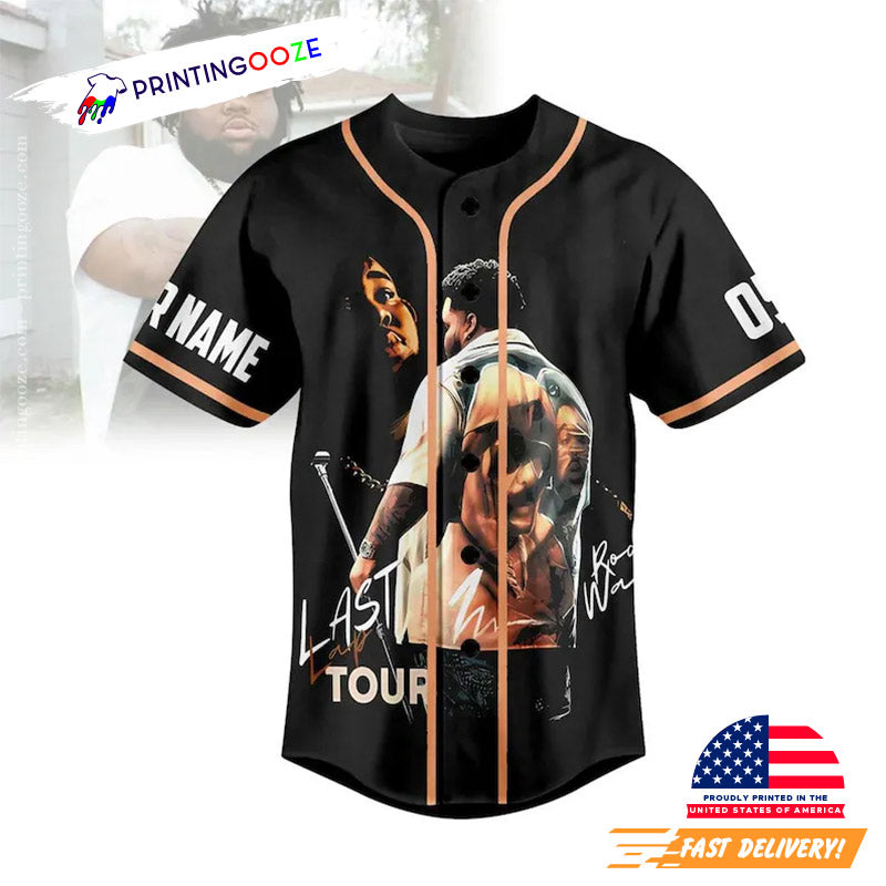 Personalized Rod Wave Last Lap Baseball Jersey