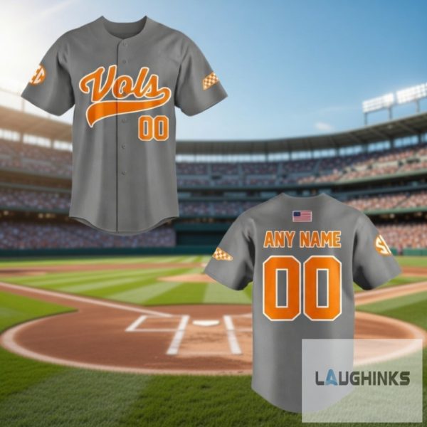 Personalized Smokey Tennessee Volunteers Vols Baseball Jersey Shirt 2026