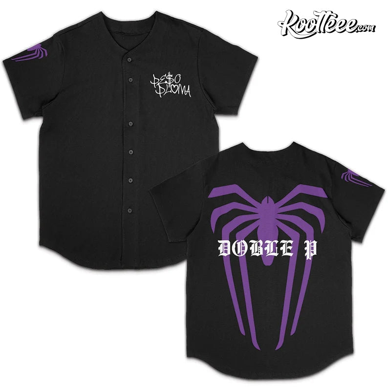 Peso Pluma Spider Baseball Jersey