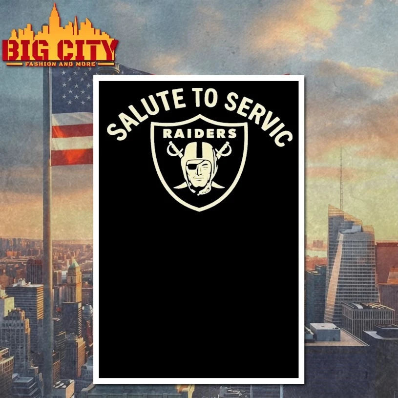 Pete Carroll Salute To Servic Raiders shirt