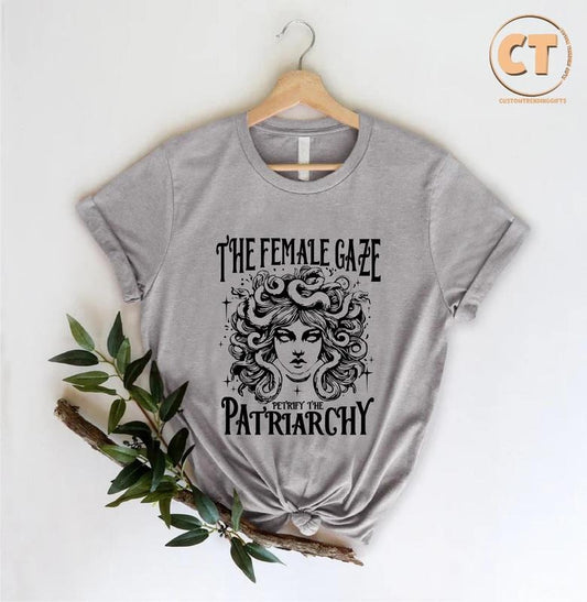 Petrify Patriarchy Shirt, Womens Rights Tshirt, Feminist Shirt, Medusa Shirt, Gender Equality Tee, Political Shirt,...