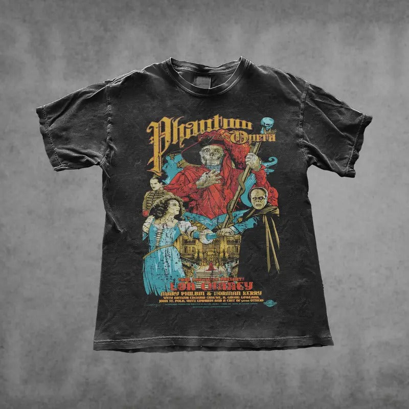 Phantom Of The Opera Retro shirt, Musical theater gift, 80s Graphic Shirt Hoodie, Sweatshirt | WearSparks.com