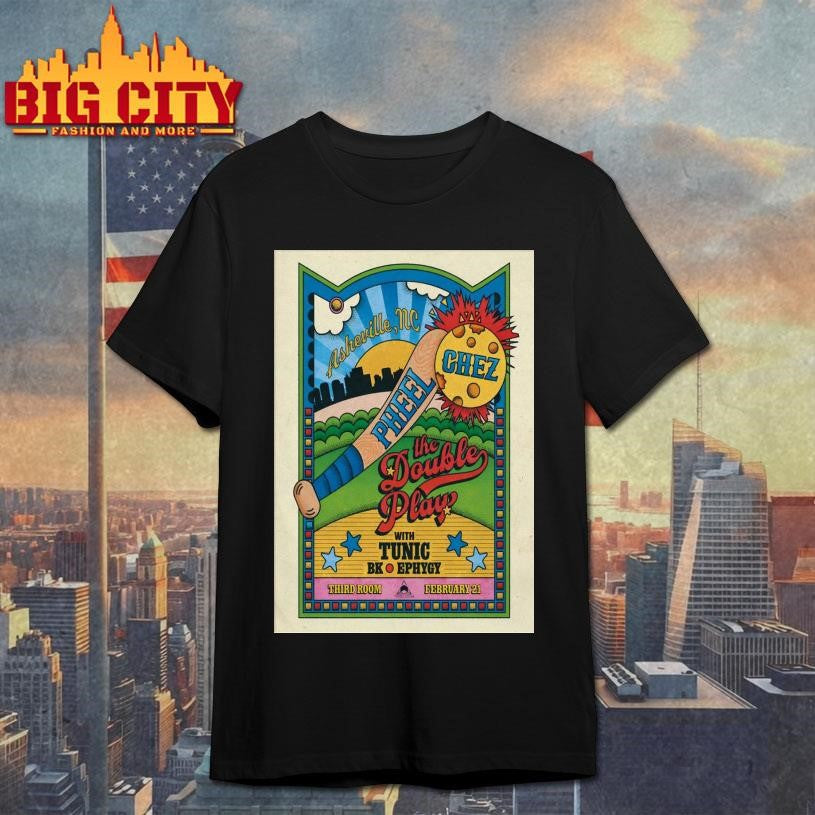 Pheel. And Chez Feb 21 2026 Third Room Asheville NC Poster Shirt