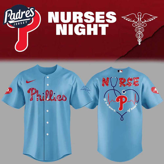 Philadelphia Phillies Baseball Jersey Outfit For Nurses Night 2025 - Padres Jersey Oasis: Elevate Your Baseball Style...