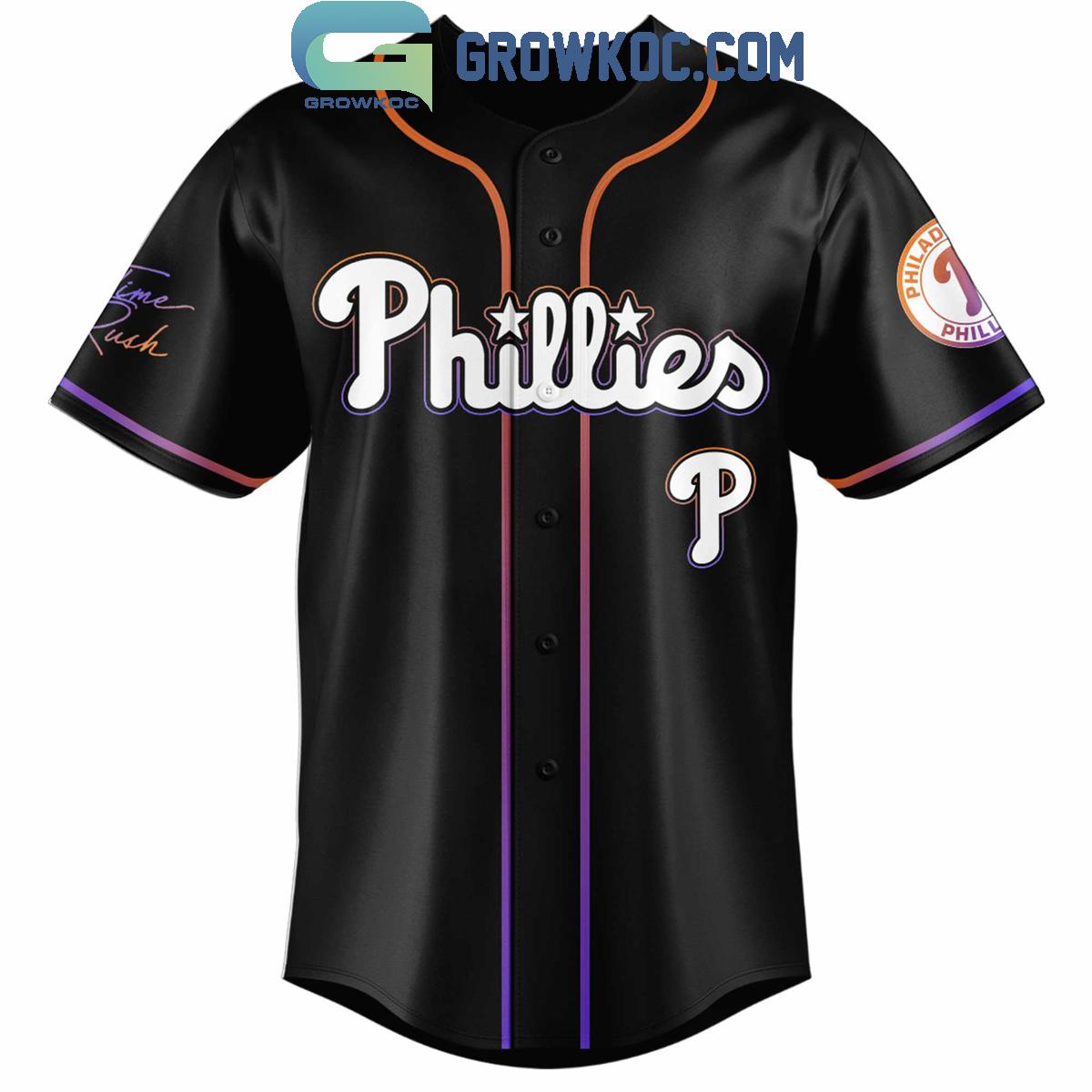 Philadelphia Phillies x Big Time Rush Tour 2025 Baseball Jersey