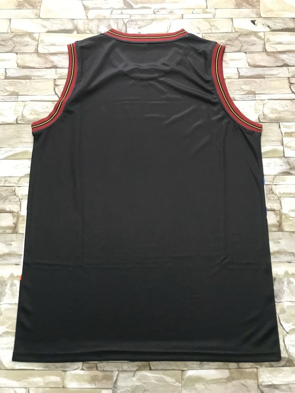 Philadelphia 76ers 76 mitchell&ness Retro Black Style 4