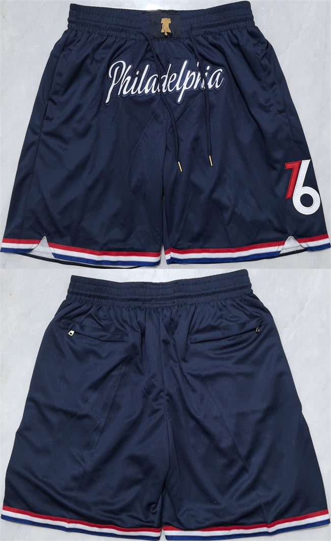 Philadelphia 76ers Navy Shorts