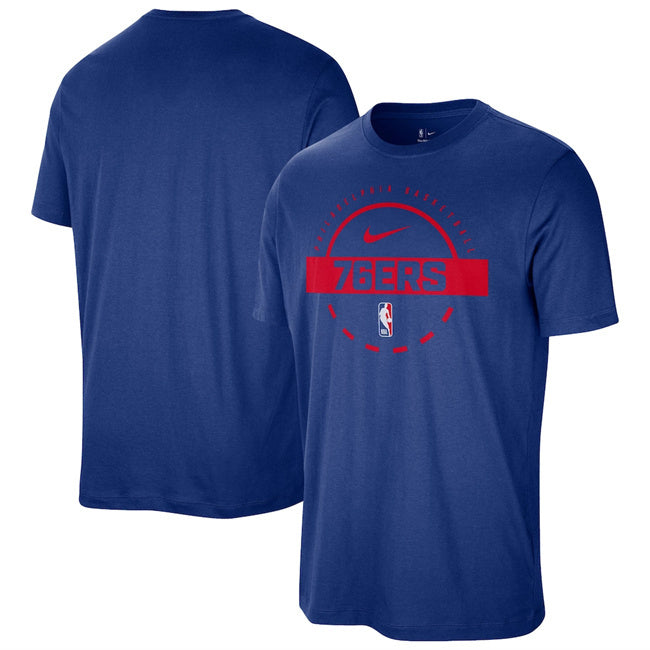Philadelphia 76ers Royal Practice T-Shirt