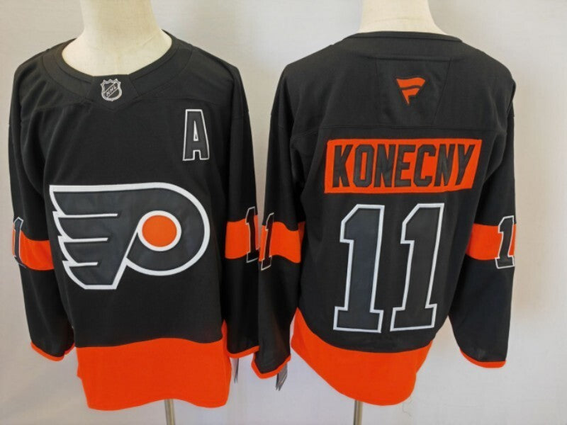 Philadelphia Flyers #11 Travis Konecny Flyers Style 2