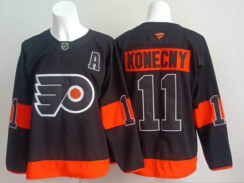 Philadelphia Flyers #11 Travis Konecny Flyers Style 3