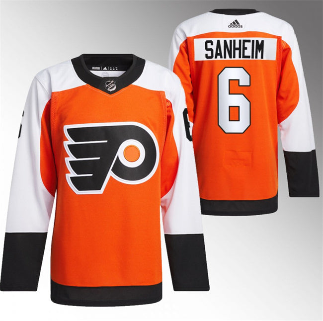 Philadelphia Flyers #6 Travis Sanheim 202324 Orange