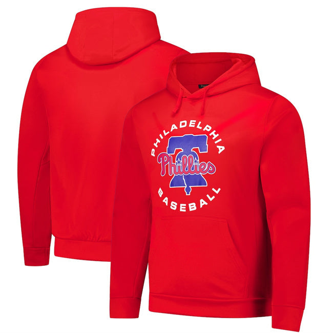 Philadelphia Phillies Red Dunbrooke Champion Pullover Hoodie