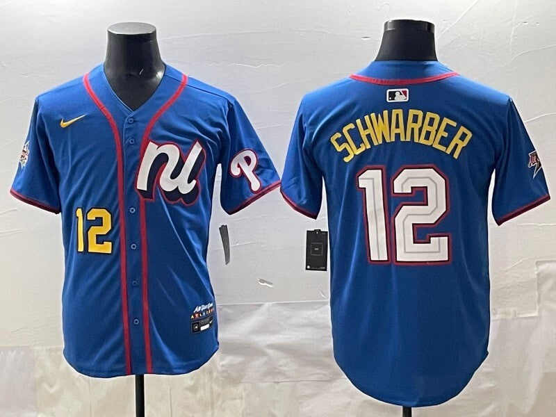 Philadelphia Phillies #12 Kyle Schwarber Phillies 25 All-Star