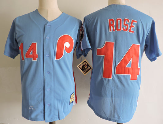 Philadelphia Phillies #14 Pete Rose Style 1