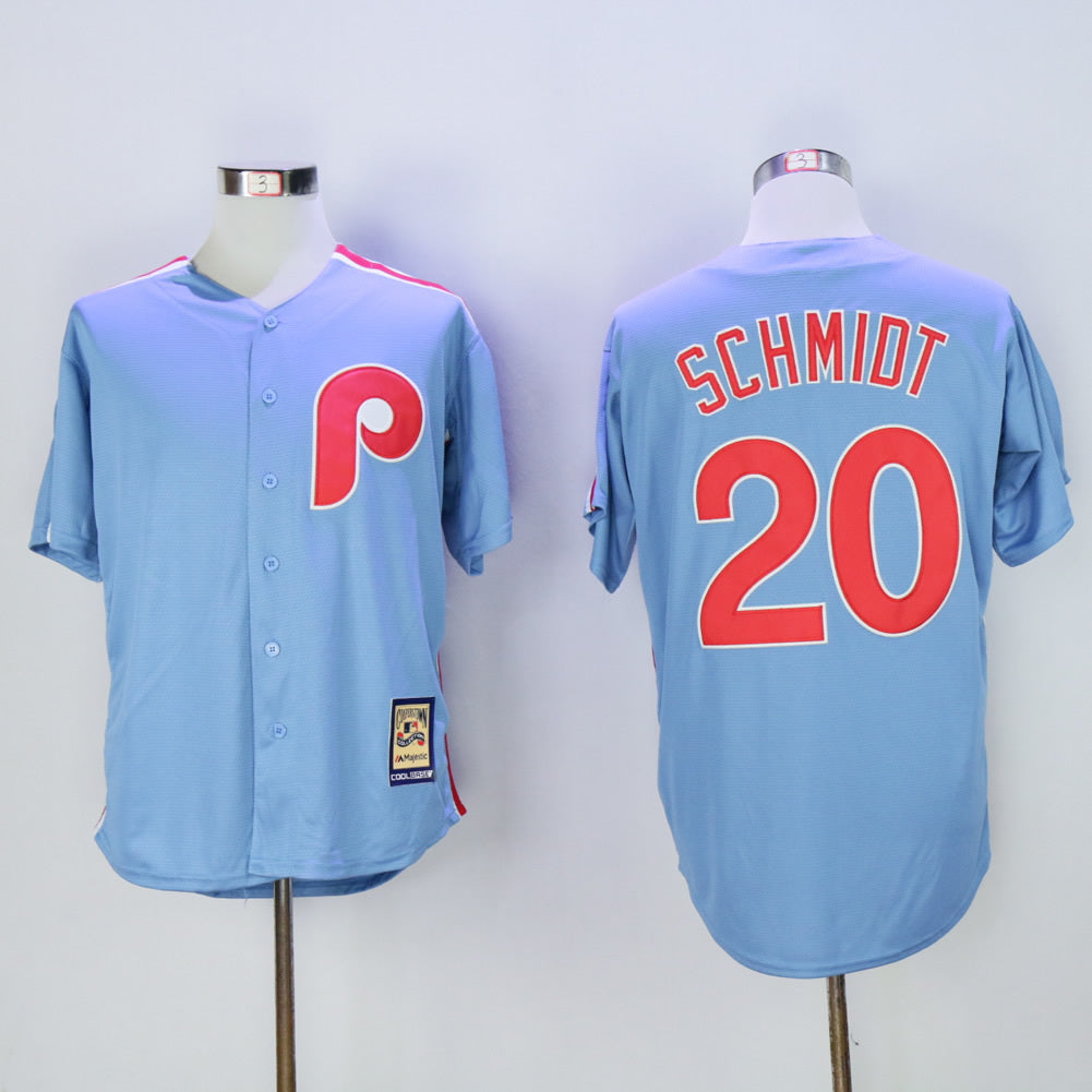 Philadelphia Phillies #20 Mike Schmidt Phillies 20 Blue Retro